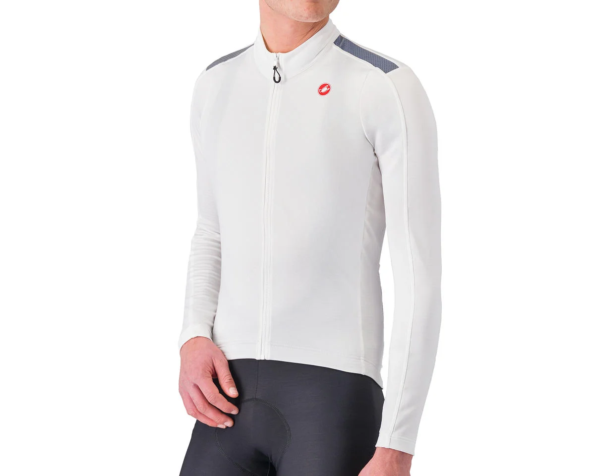 Castelli Puro 4 Long Sleeve Jersey (Ivory) (2XL)